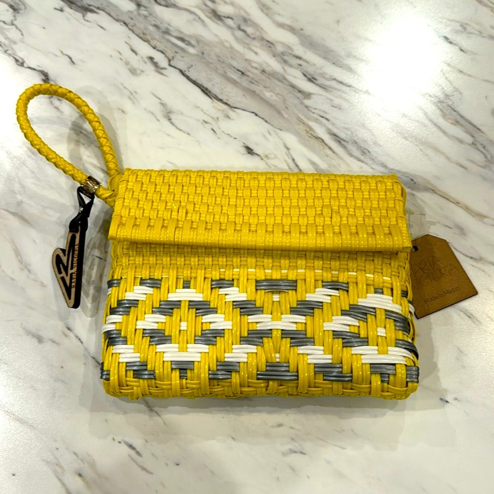 Maria Victoria Clutch with Wrist Strap